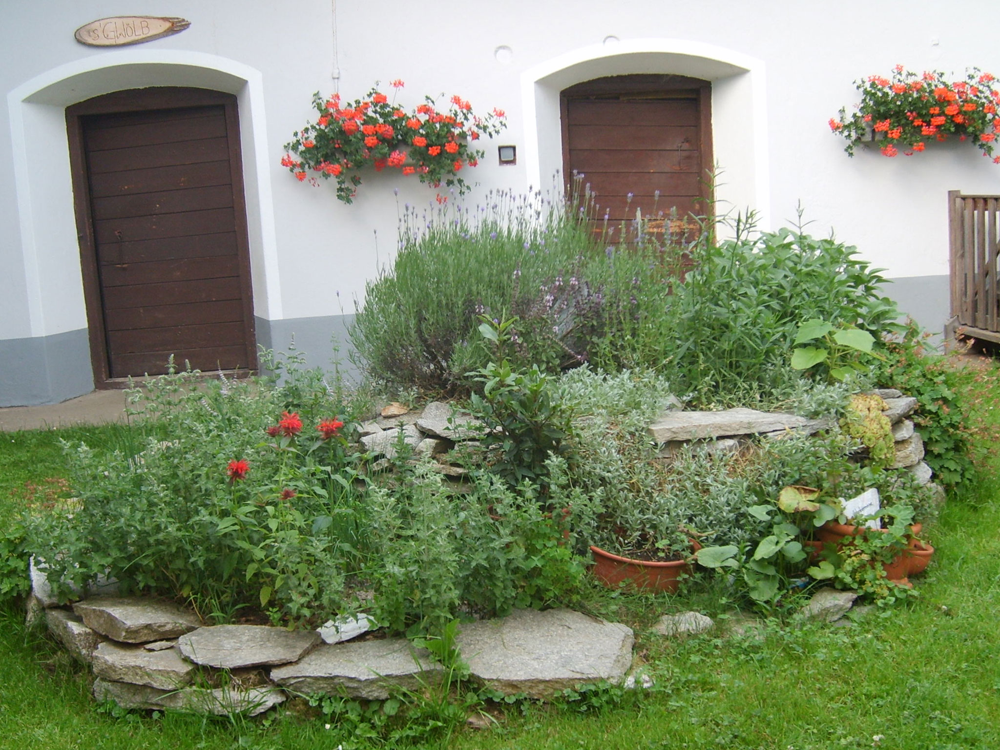 Kräuterspirale